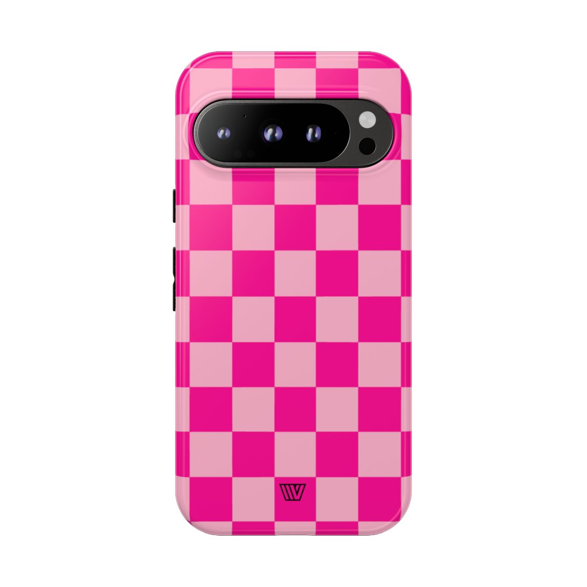 Hot Pink Checkerboard Tough Phone Case Trovvve