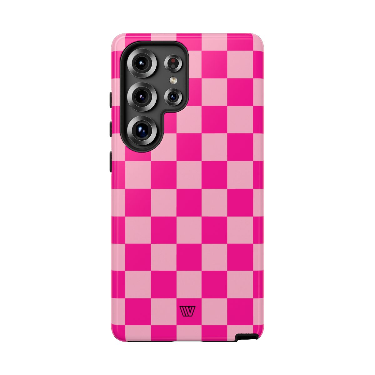 Hot Pink Checkerboard Tough Phone Case Trovvve