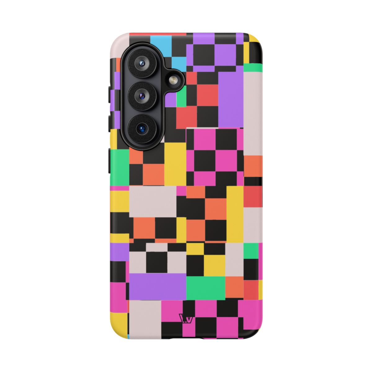Mashed Up Checkerboard Tough Phone Case