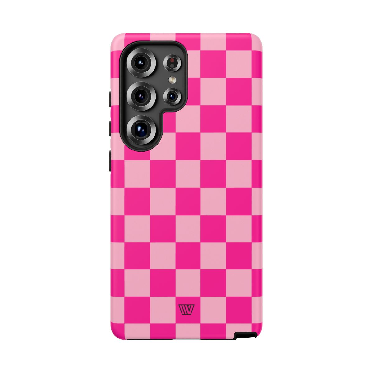 Hot Pink Checkerboard Tough Phone Case Trovvve