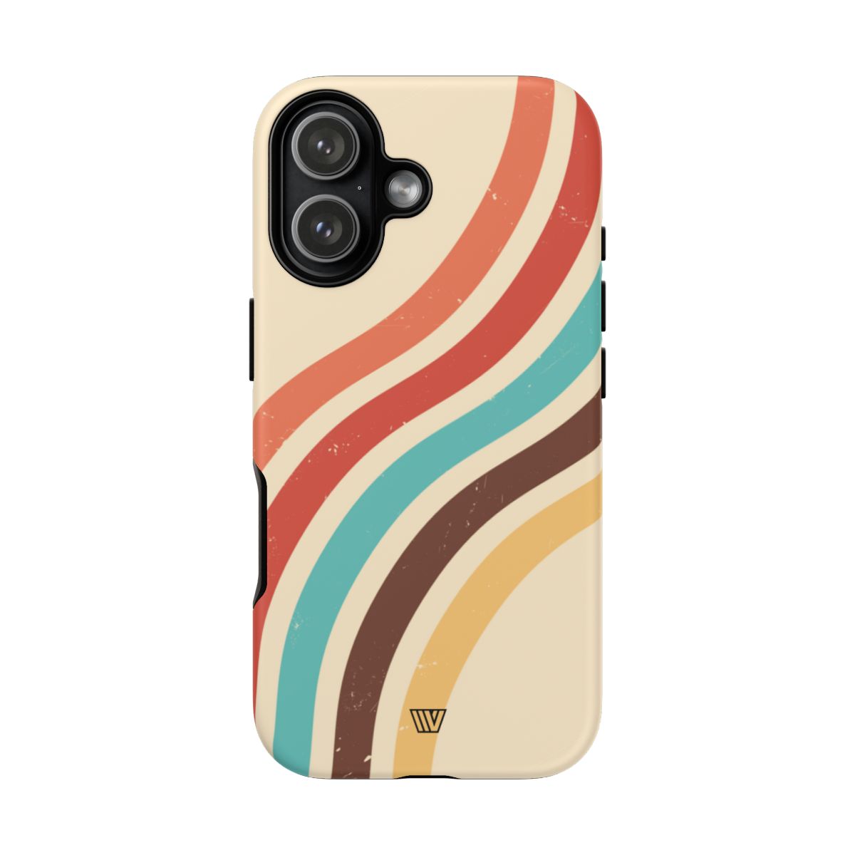 Vintage Stripe Tough Durable Phone Case