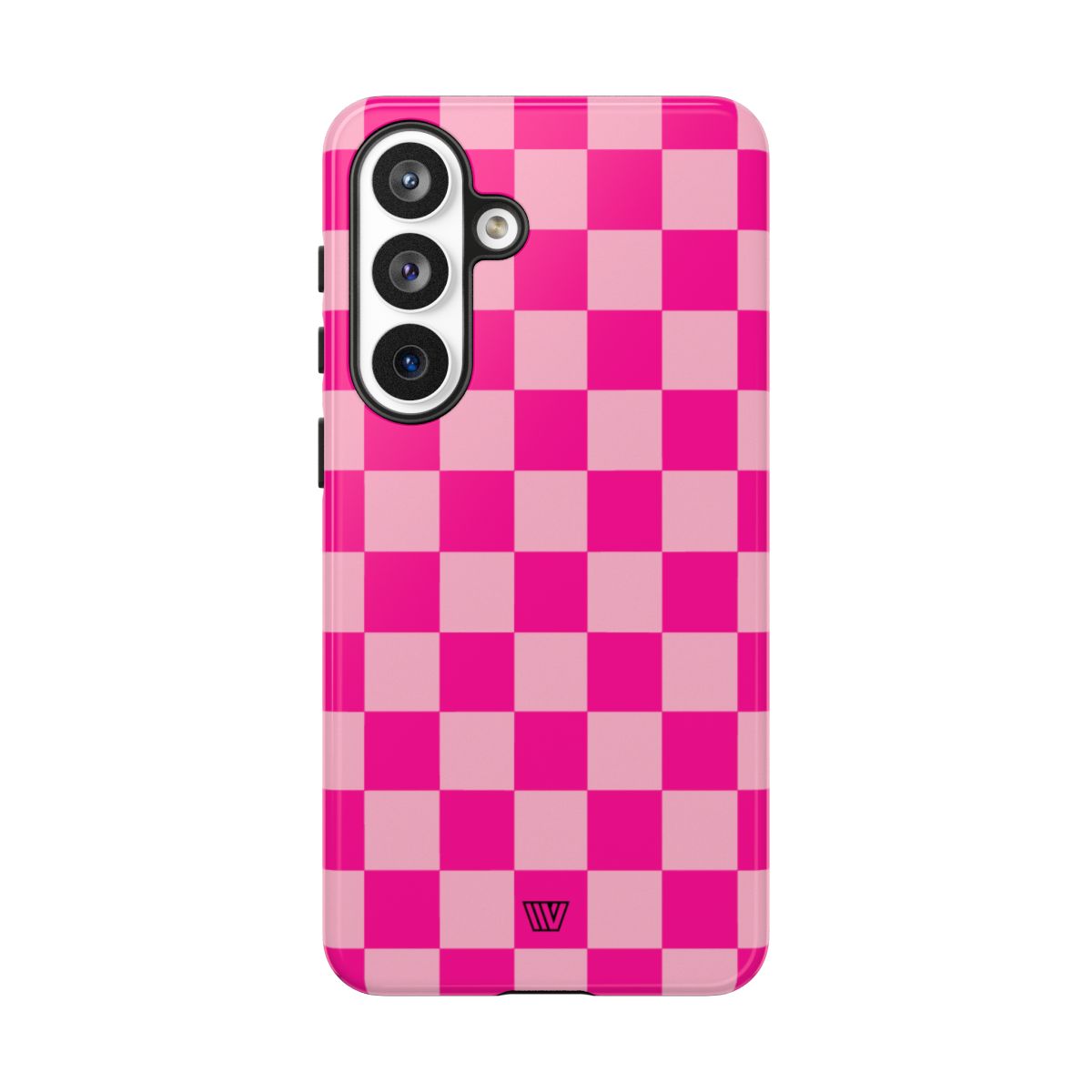Hot Pink Checkerboard Tough Phone Case Trovvve