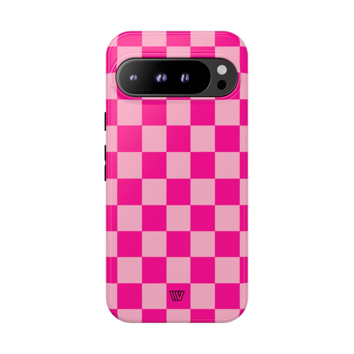 Hot Pink Checkerboard Tough Phone Case Trovvve