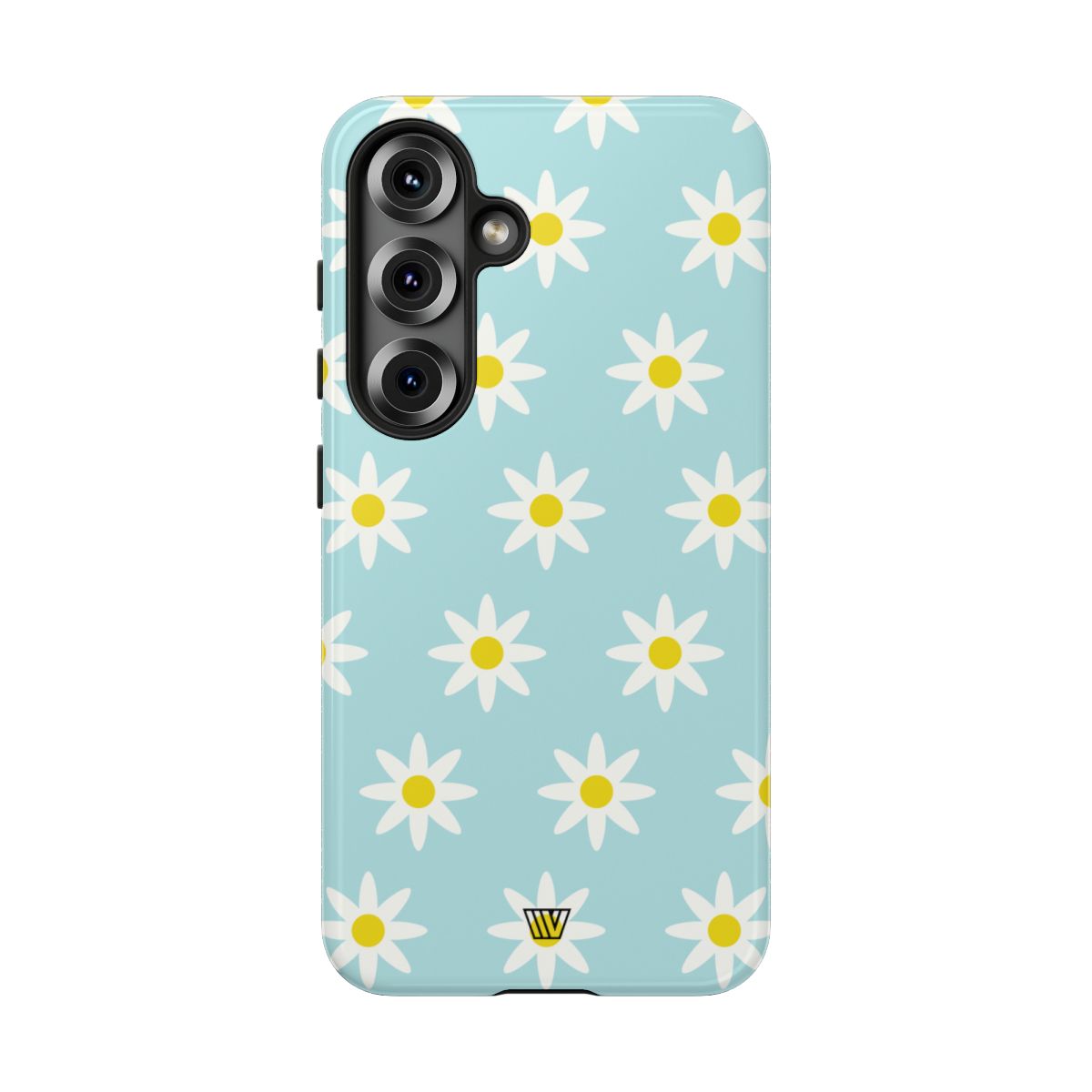 Tough Phone Case Dual Layer Impact Resistant DOODLE DAISY