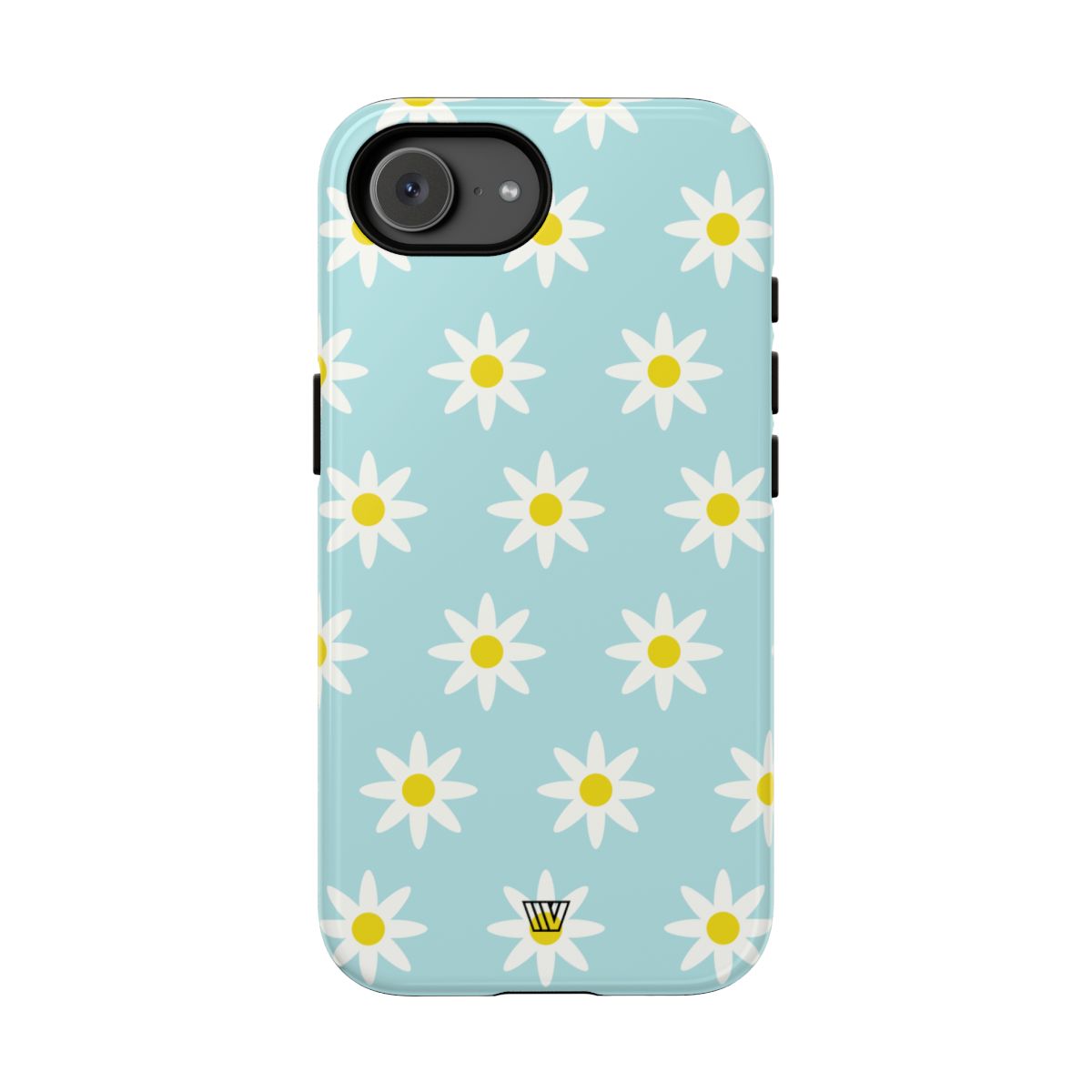 Tough Phone Case Dual Layer Impact Resistant DOODLE DAISY
