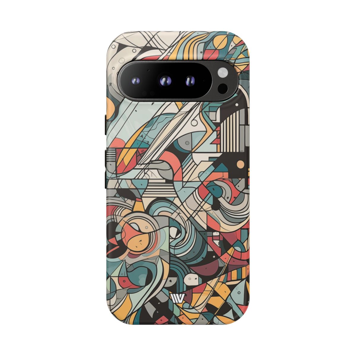 Abstract Doodle #2 Impact-Resistant Tough Phone Case