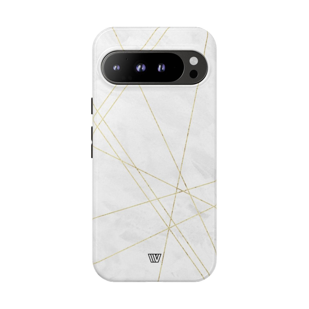Tough Phone Case Impact Resistant Dual-Layer Shell GOLD LINES