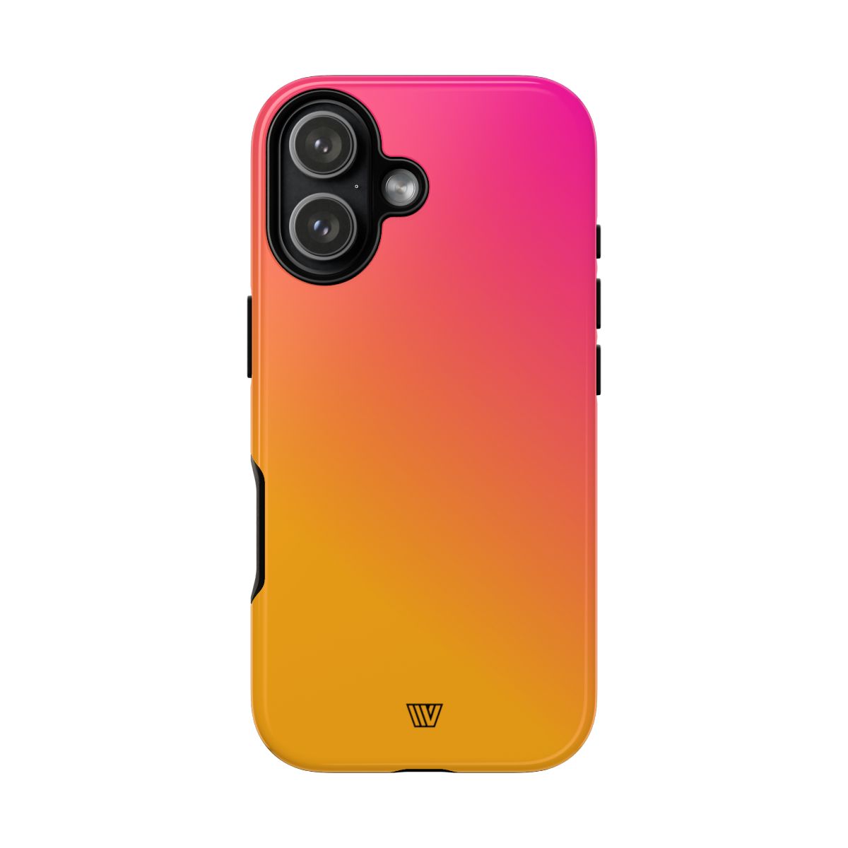 Hot Pink Orange Tough Phone Case
