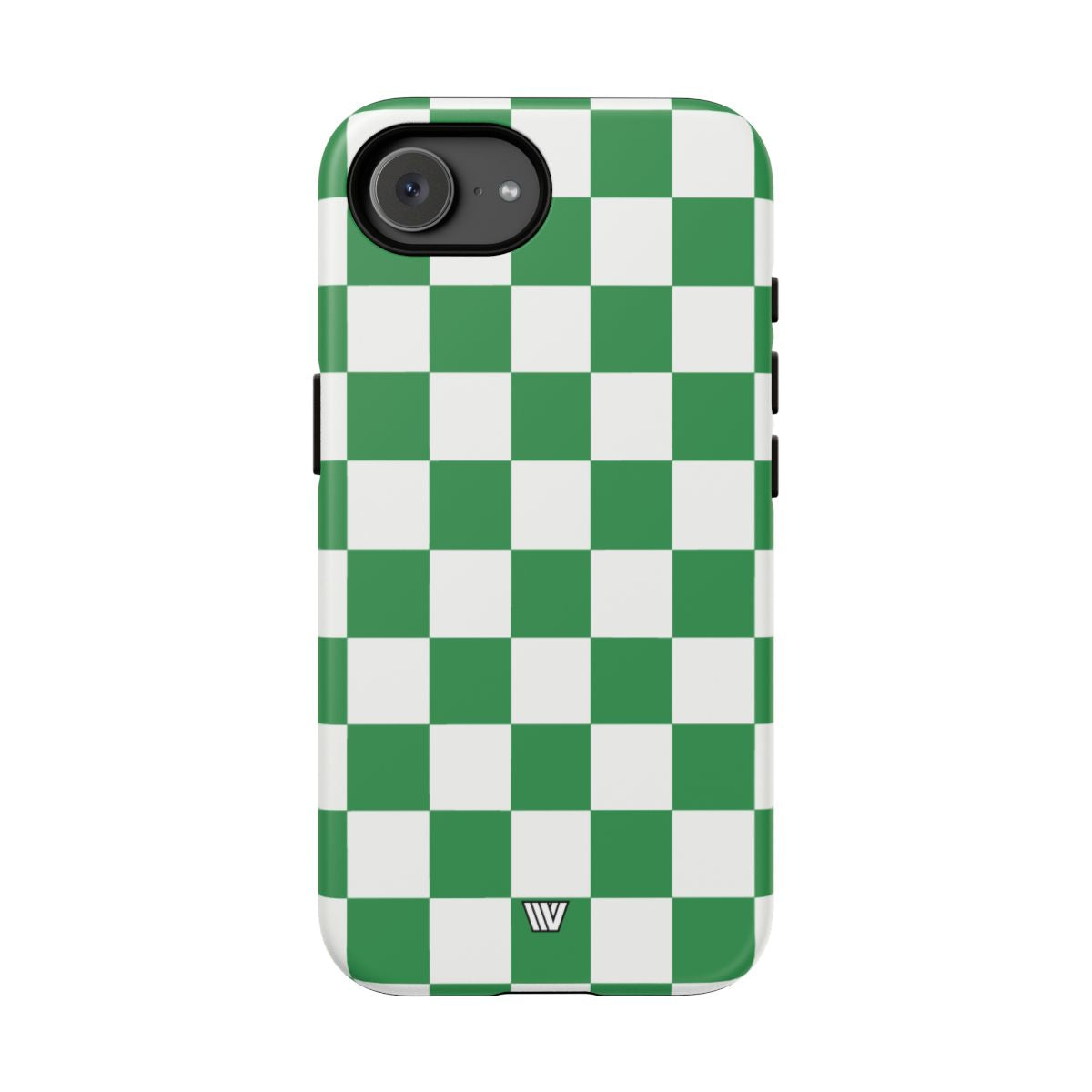 Green White Checkerboard Tough Phone Case