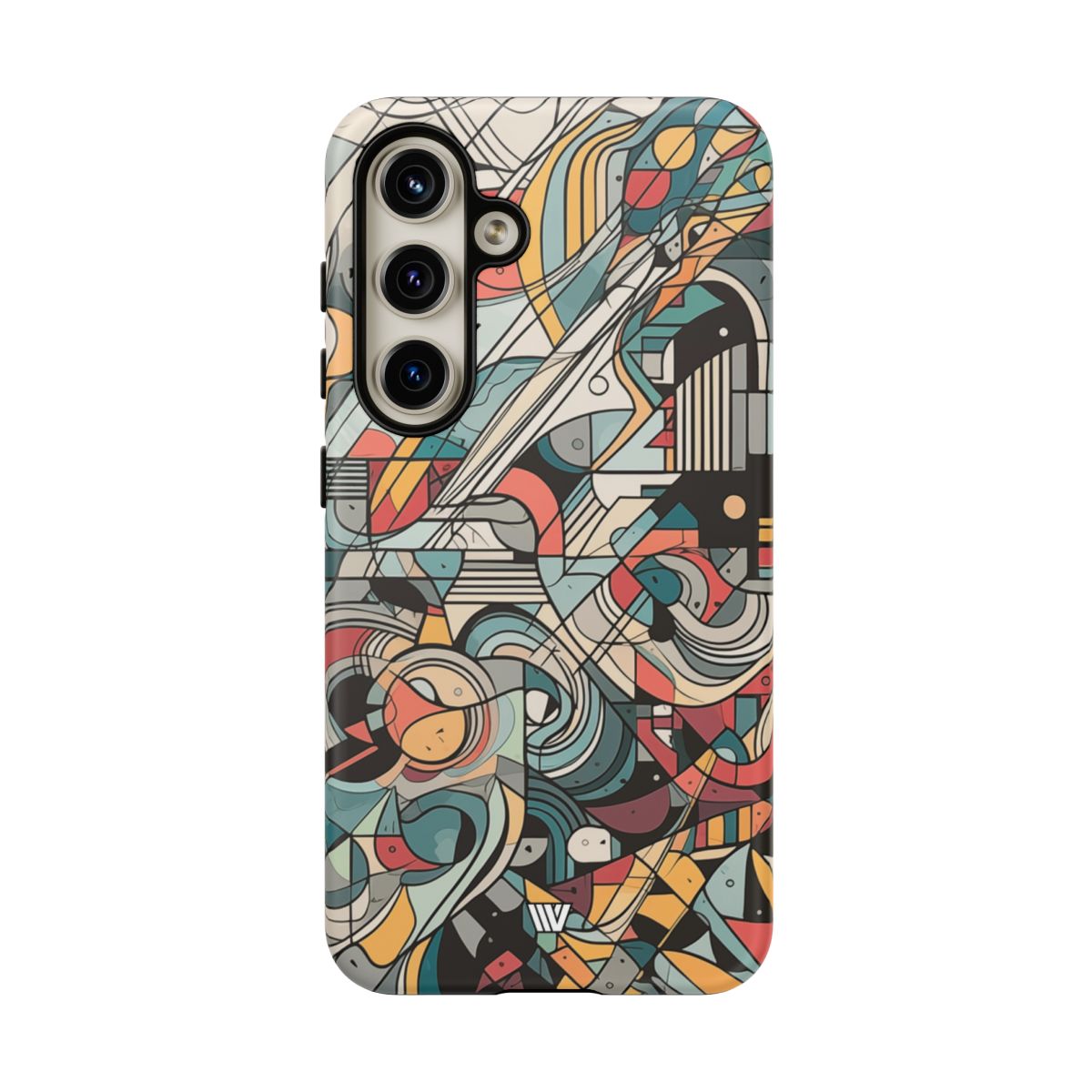 Abstract Doodle #2 Impact-Resistant Tough Phone Case