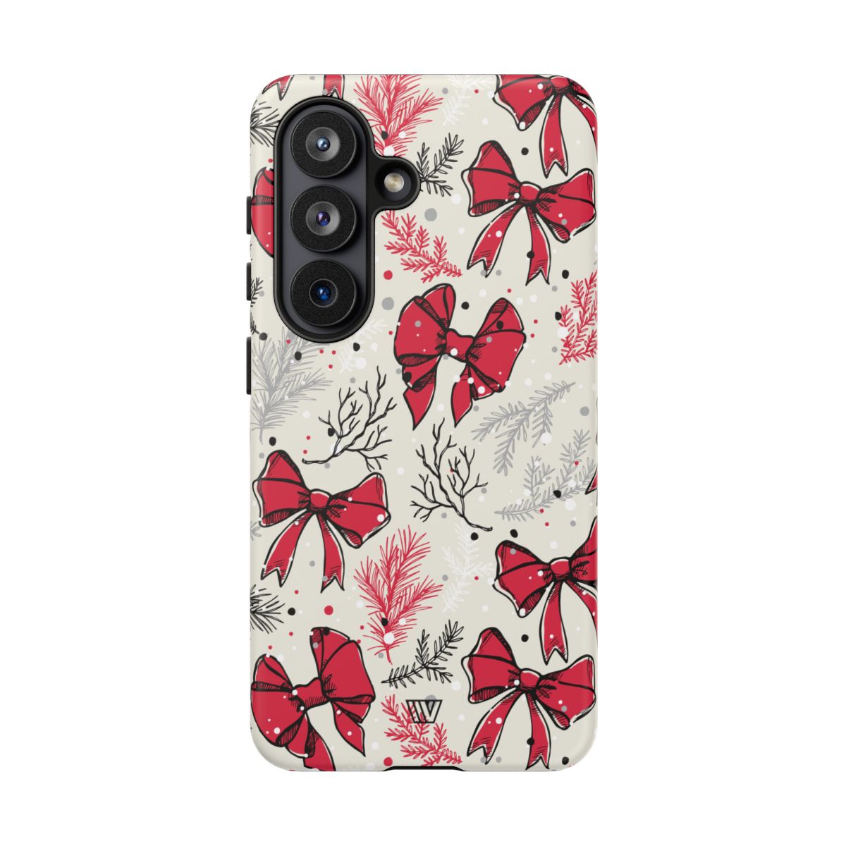 Tough Phone Case Impact-Resistant Dual Layer WINTER BOWS