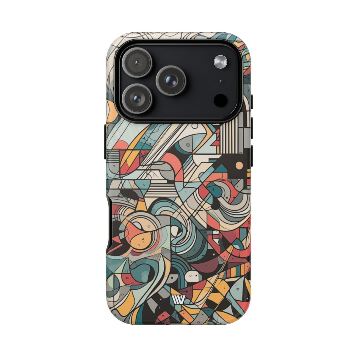 Abstract Doodle #2 Impact-Resistant Tough Phone Case