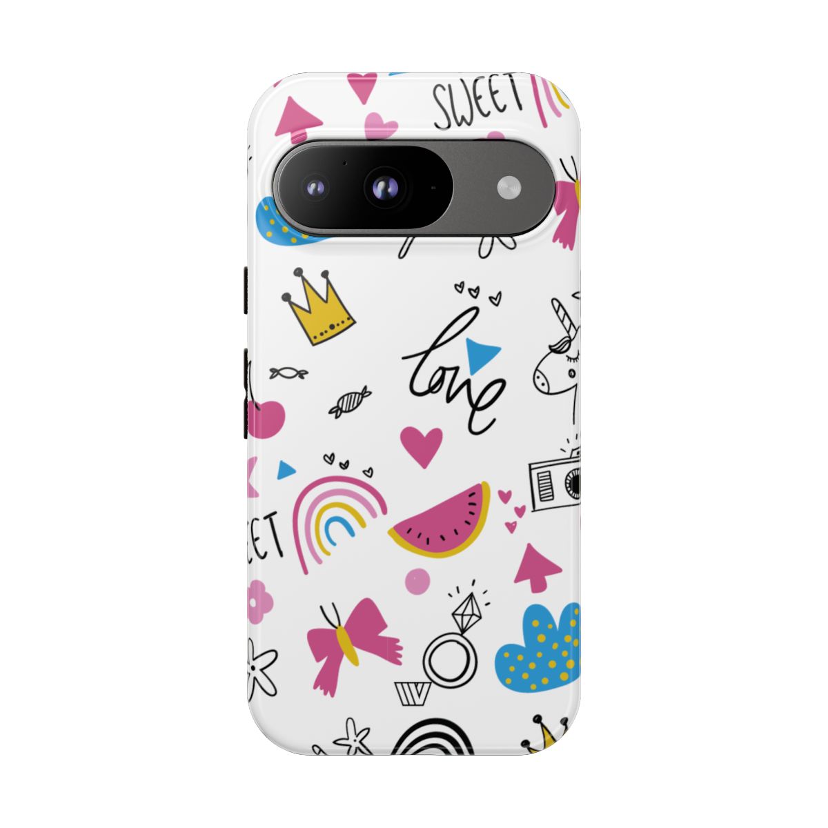 Tough Impact Resistant Phone Case SWEET LOVE