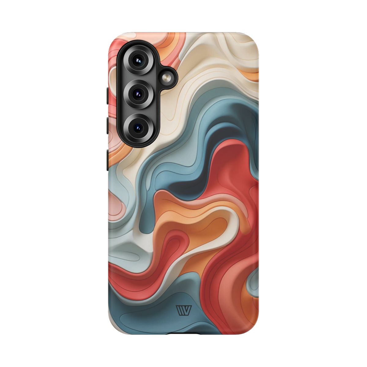 3D Colorful Clay Tough Phone Case