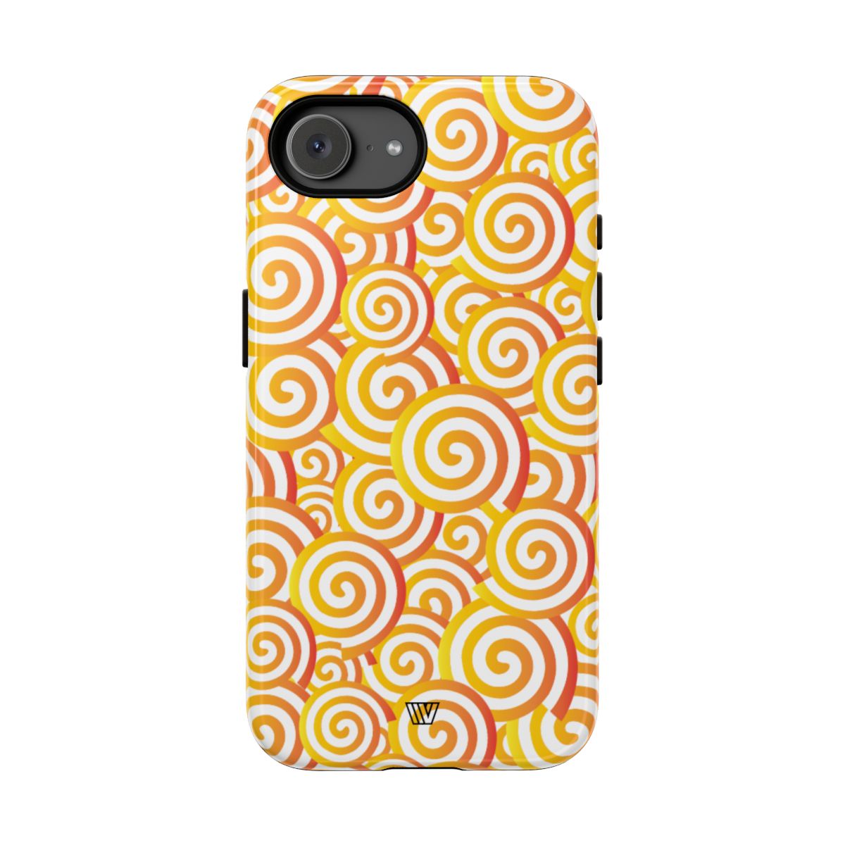 Abstract Spiral Orange Tough Phone Case