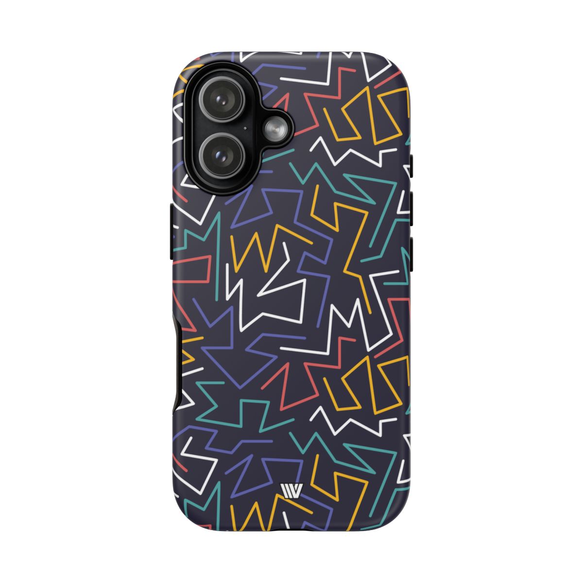Tough Impact Resistant Phone Case ZIGZAG NIGHT