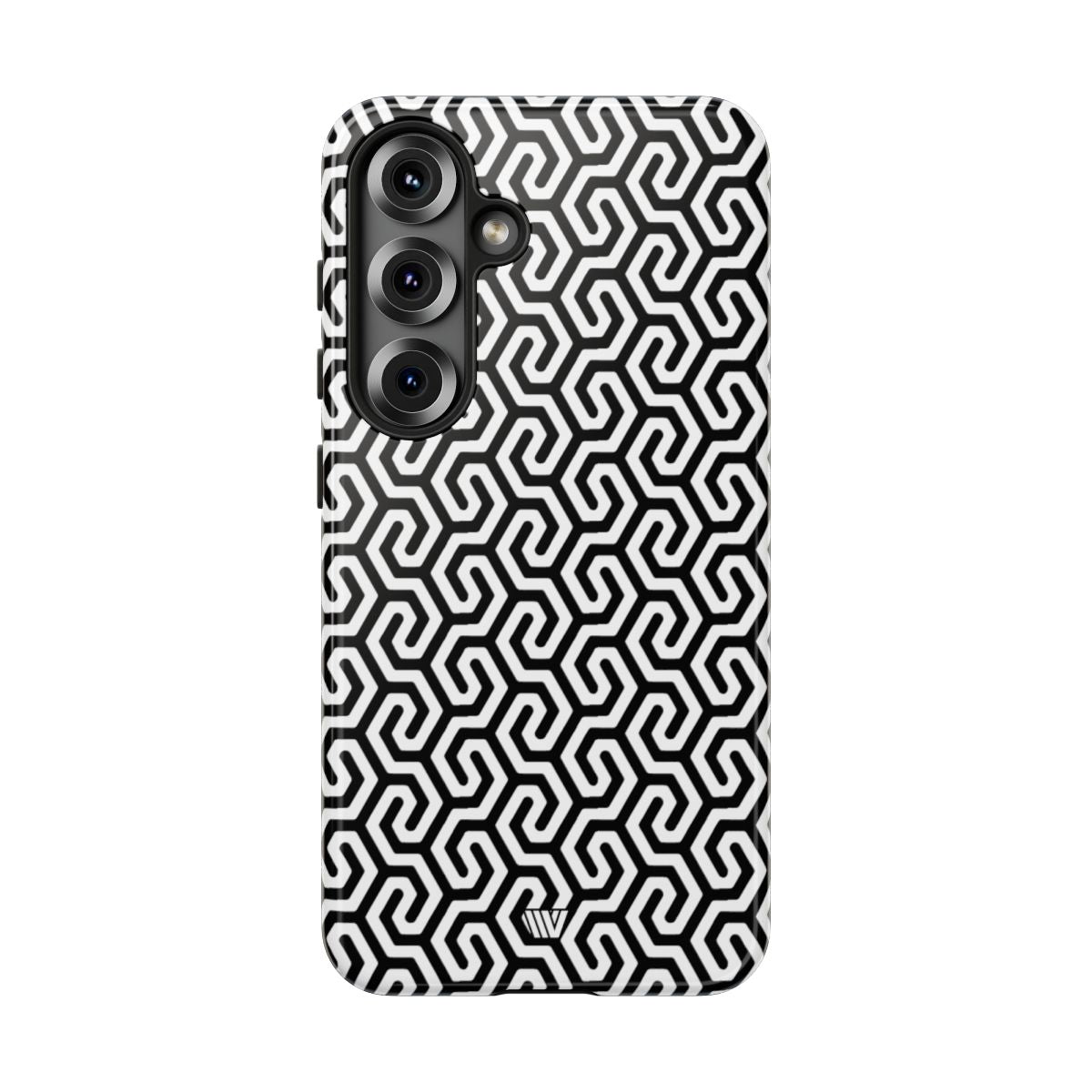 Tough Phone Case Dual-layer Protection TWISTED GRID
