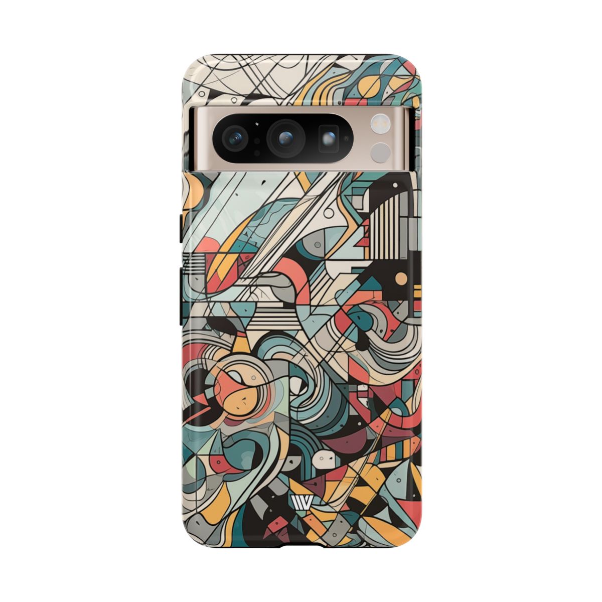 Abstract Doodle #2 Impact-Resistant Tough Phone Case