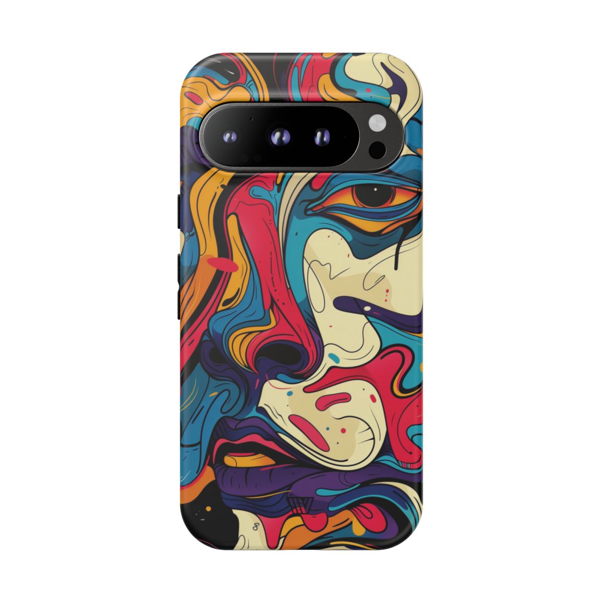 Tough Impact Resistant Phone Case ABSTRACT GAZE