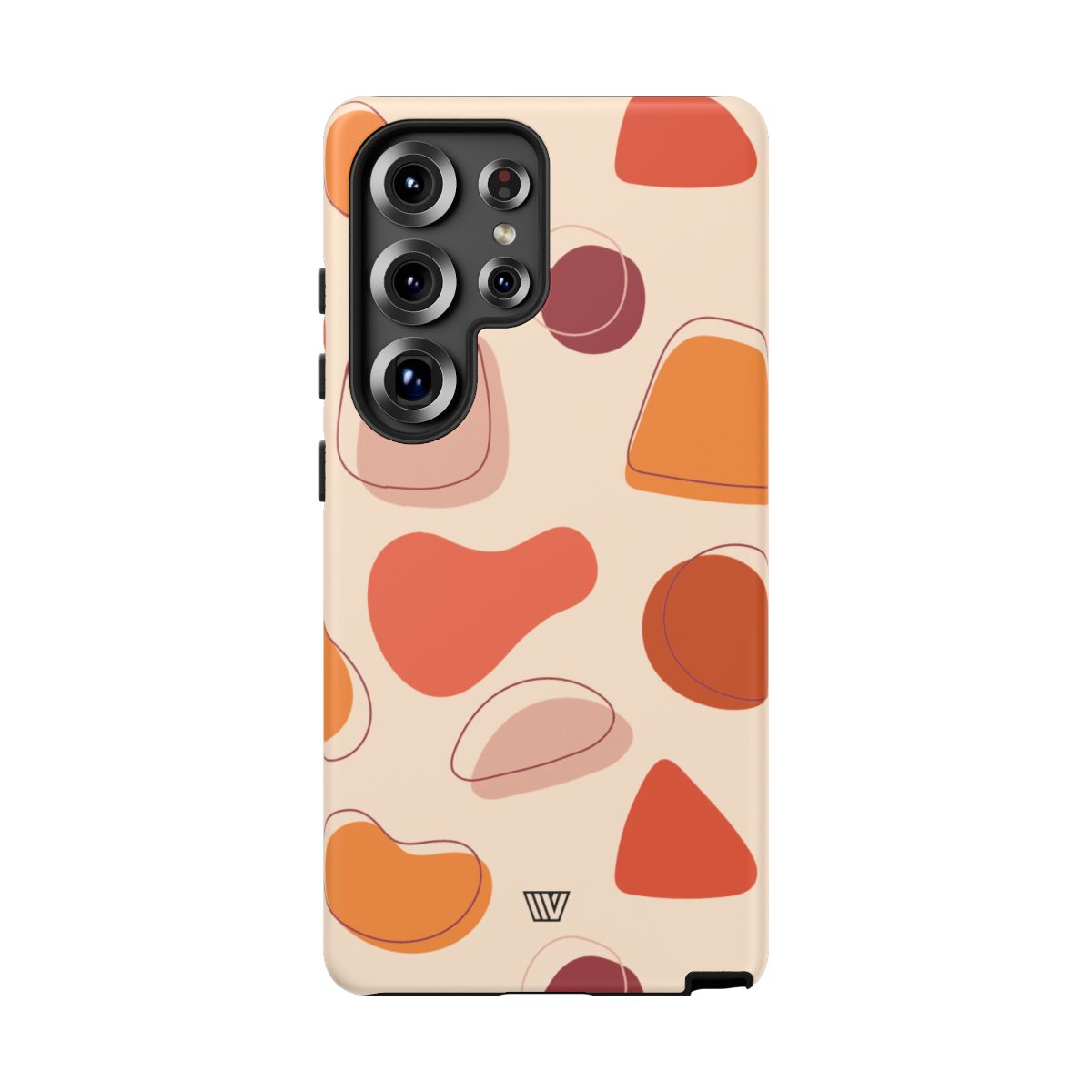 Tough Impact-Resistant Phone Case with Dual Layer WARM SHAPES