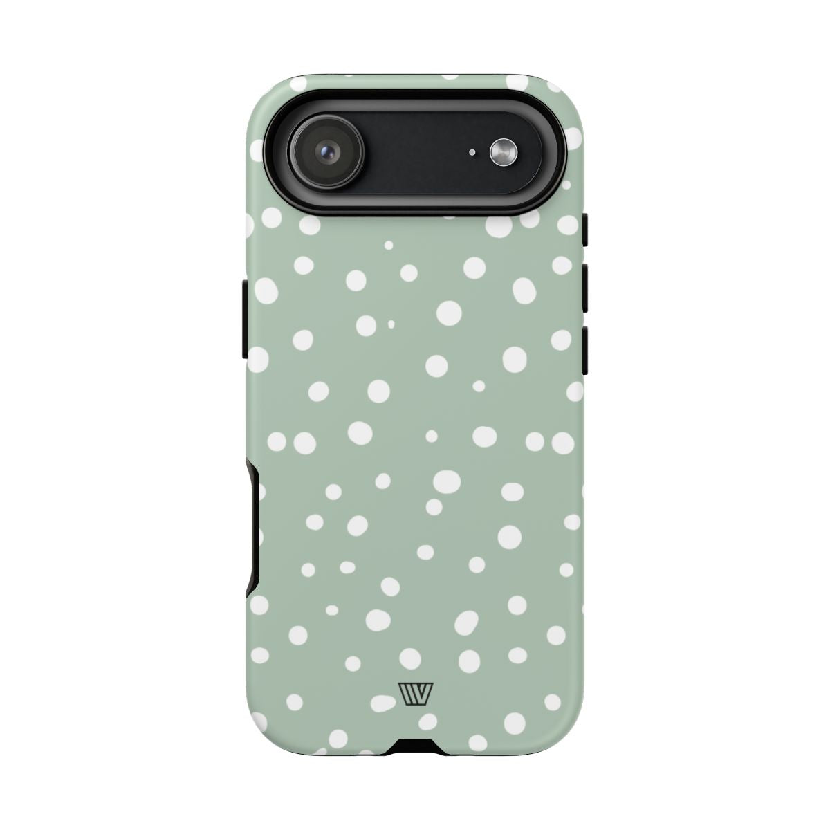 Pastel Green Dots Tough Phone Case