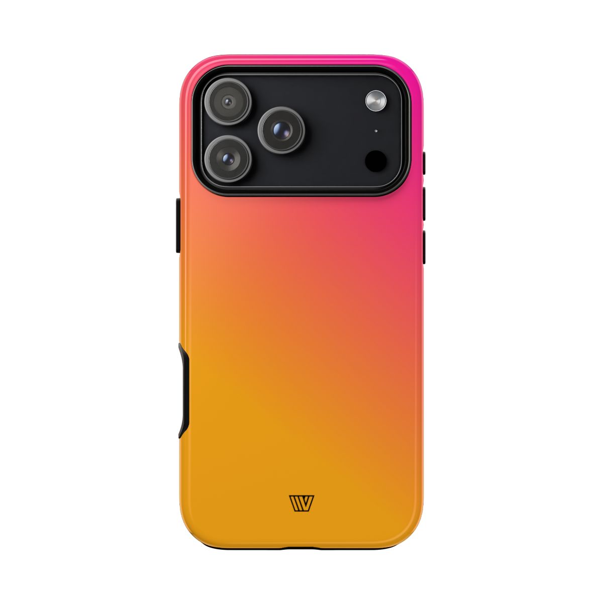 Hot Pink Orange Tough Phone Case