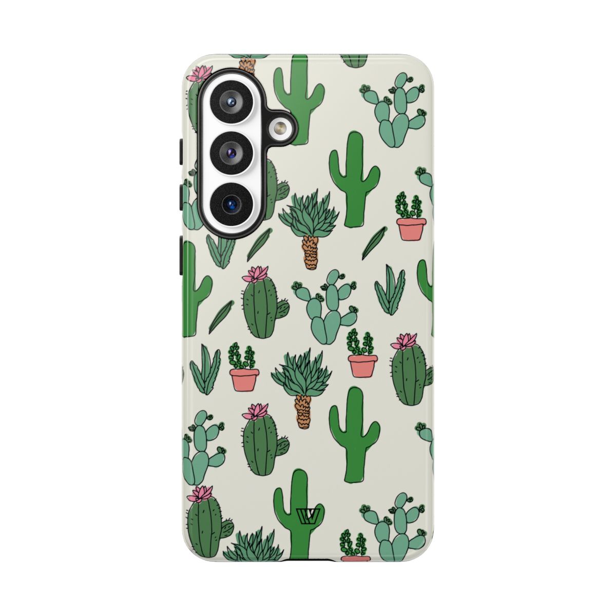 Tough Impact-Resistant Phone Case CACTUS DOODLES