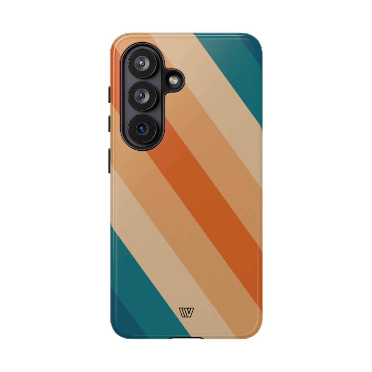 Retro Stripe Tough Phone Case 70s Style