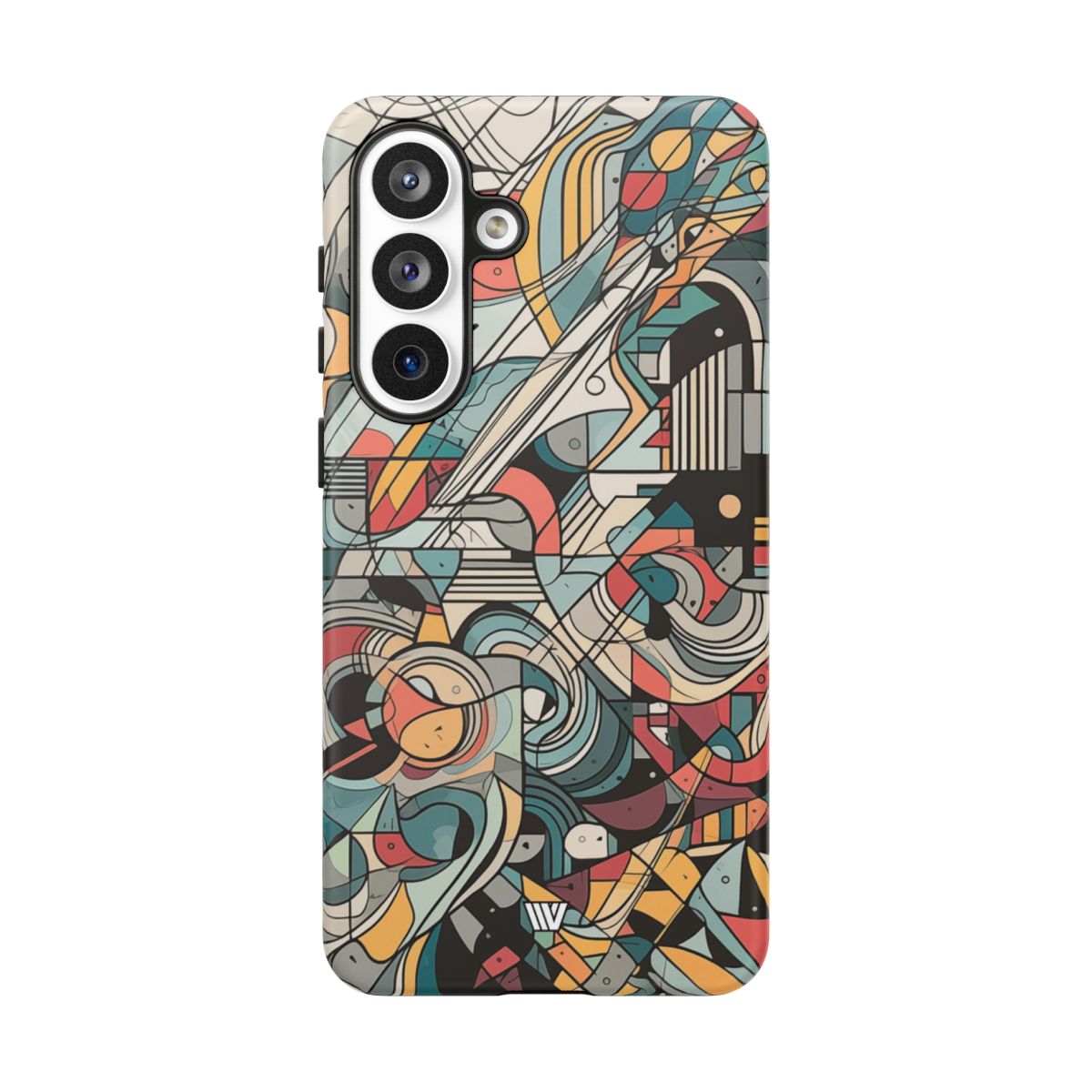 Abstract Doodle #2 Impact-Resistant Tough Phone Case
