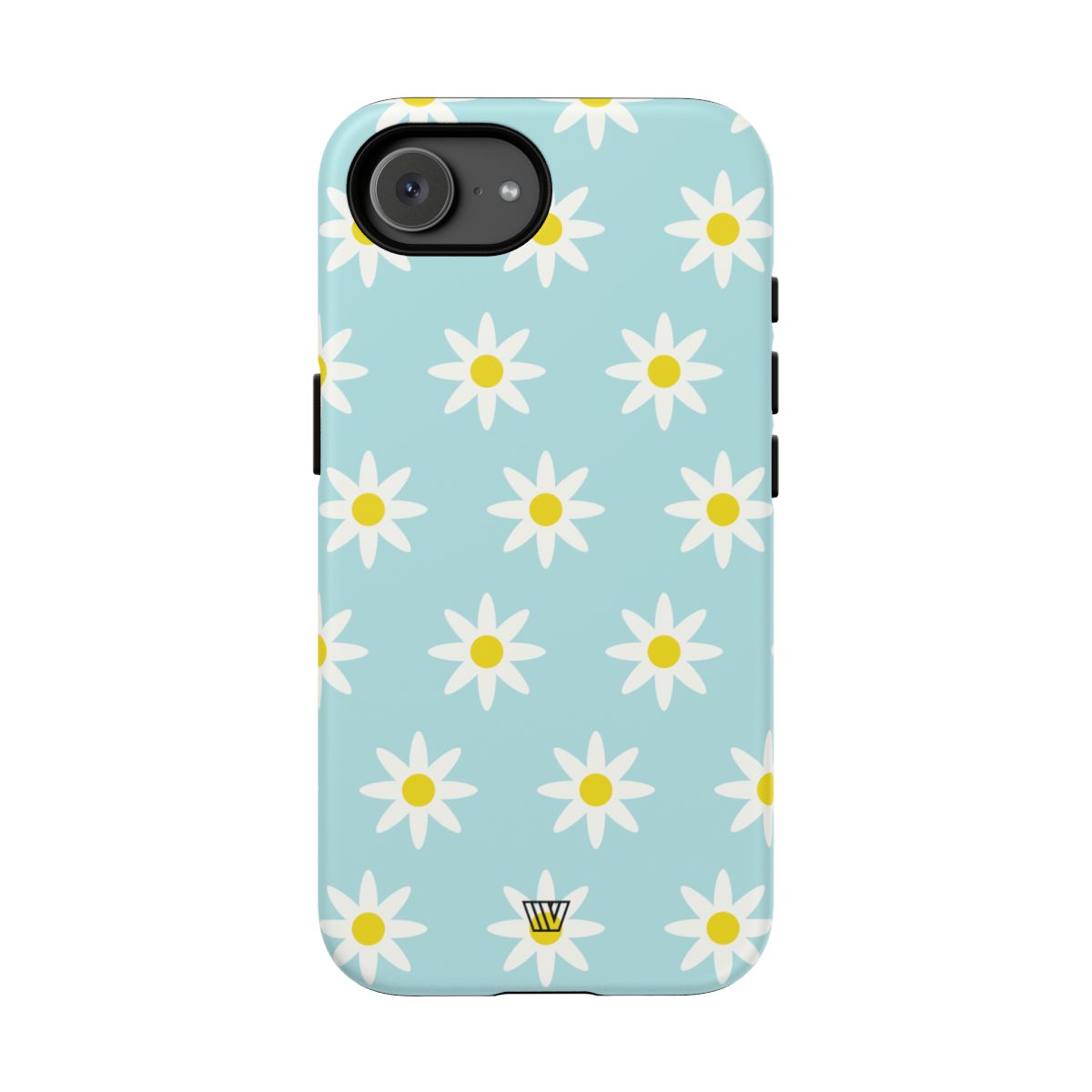 Tough Phone Case Dual Layer Impact Resistant DOODLE DAISY