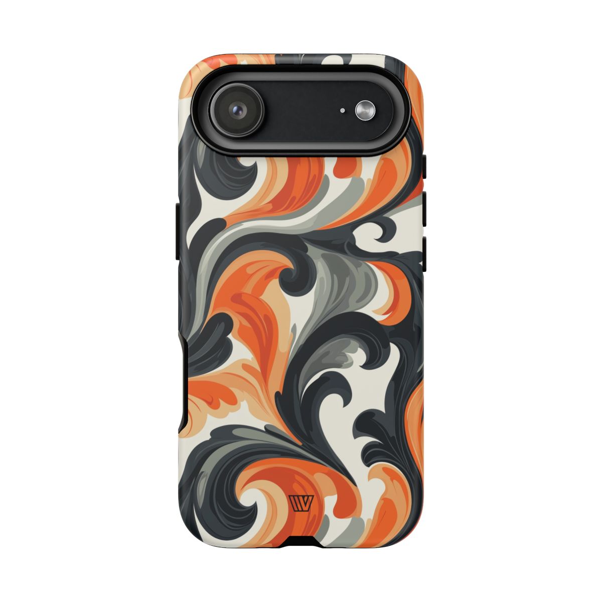 Tough Phone Case Baroque Swirl Polycarbonate Shell Trovvve