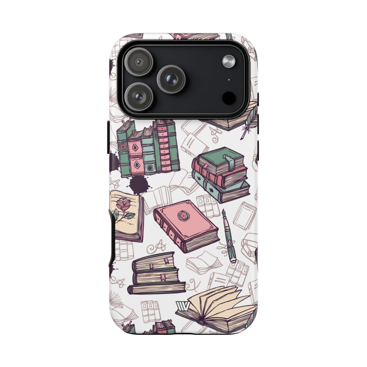 Tough Phone Case Impact Resistant Dual-layer Protective - BOOK LOVER