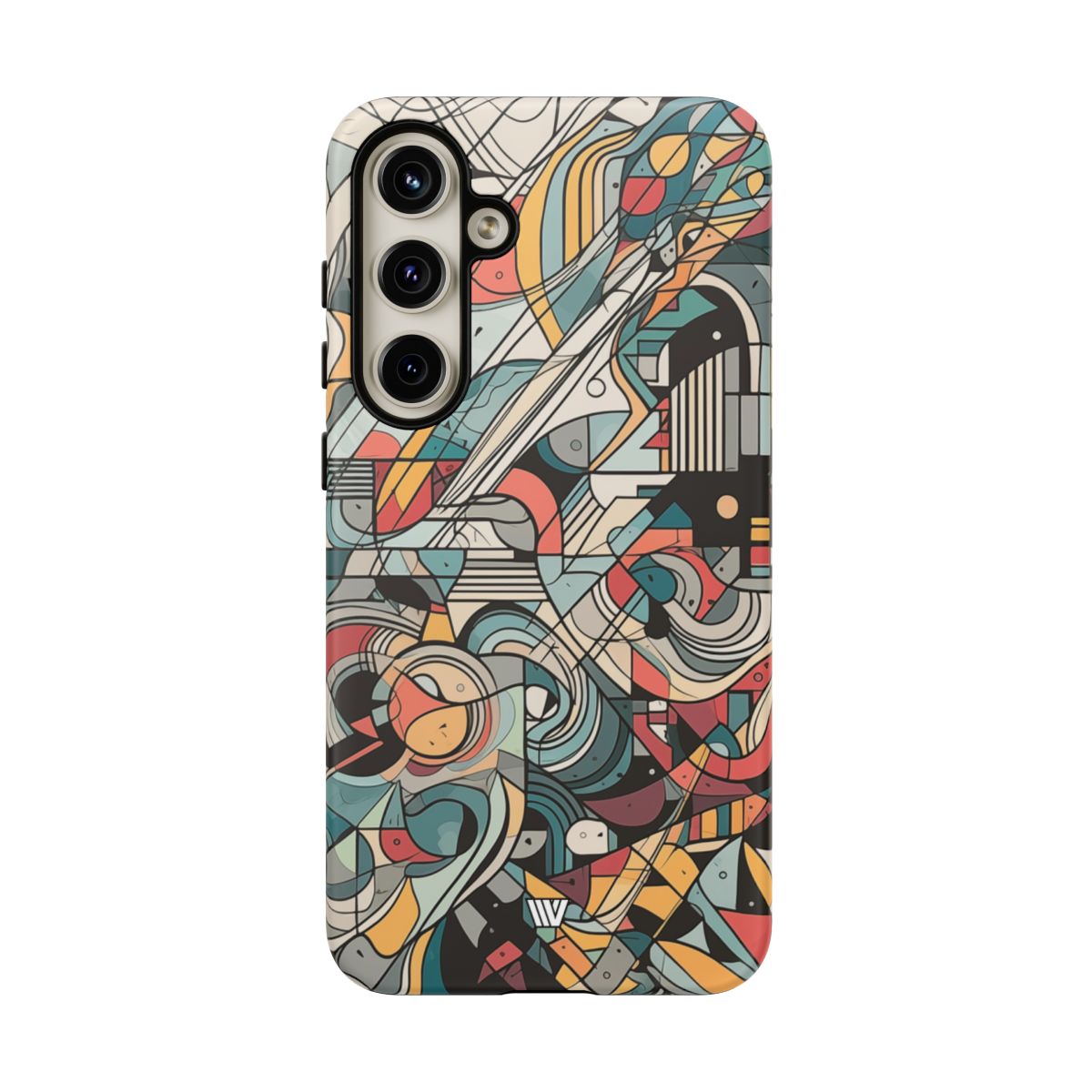Abstract Doodle #2 Impact-Resistant Tough Phone Case
