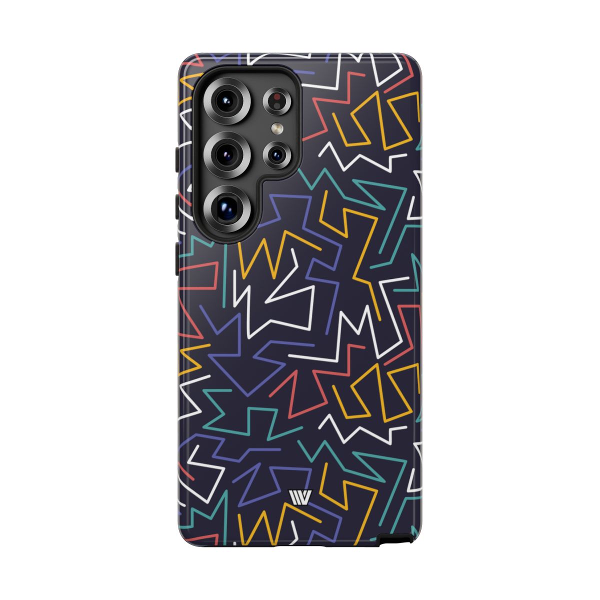 Tough Impact Resistant Phone Case ZIGZAG NIGHT