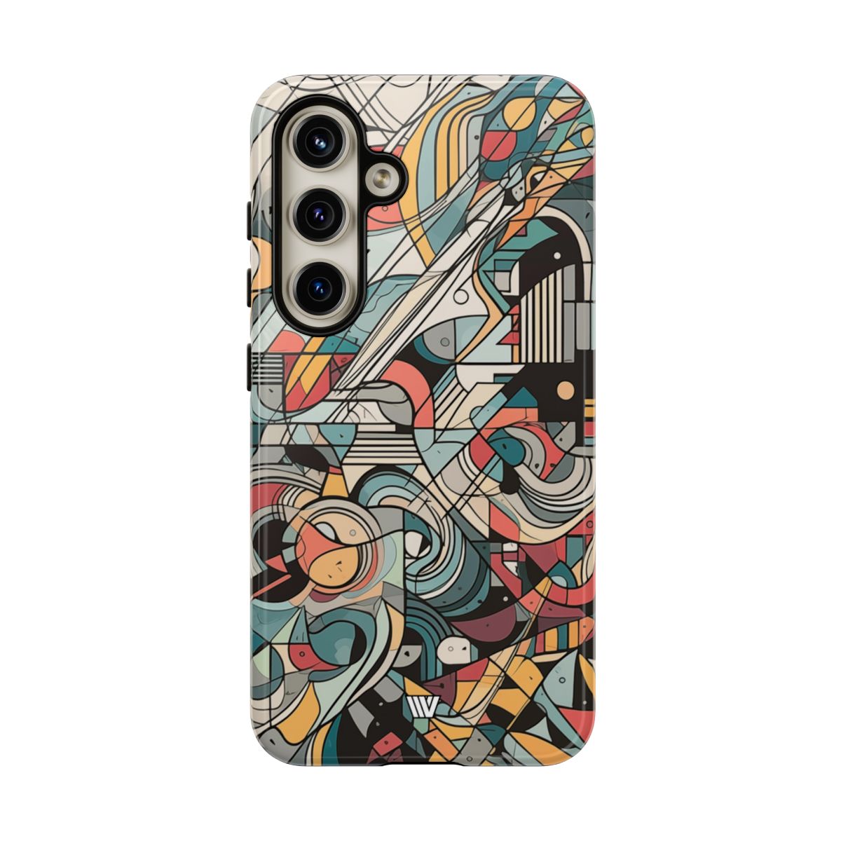 Abstract Doodle #2 Impact-Resistant Tough Phone Case
