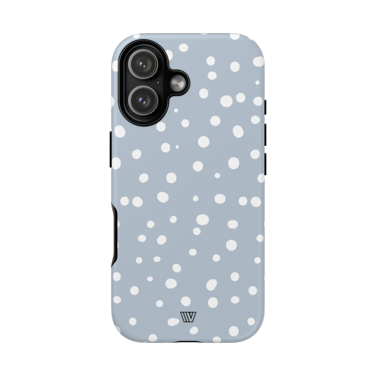 Blue Haze Dots Tough Phone Case Dual-Layer Protective Phone Case