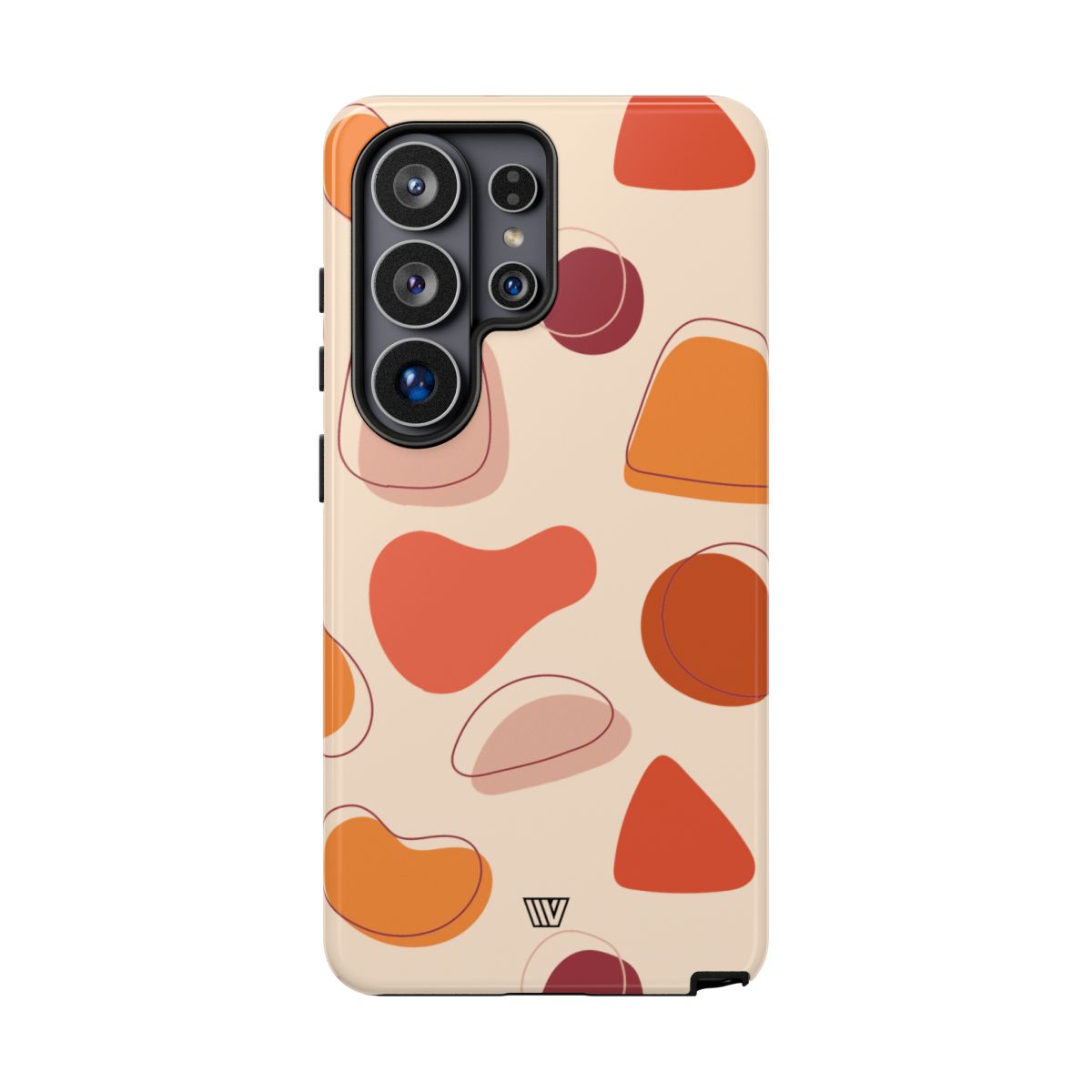 Tough Impact-Resistant Phone Case with Dual Layer WARM SHAPES