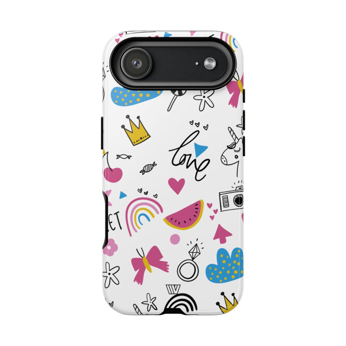 Tough Impact Resistant Phone Case SWEET LOVE