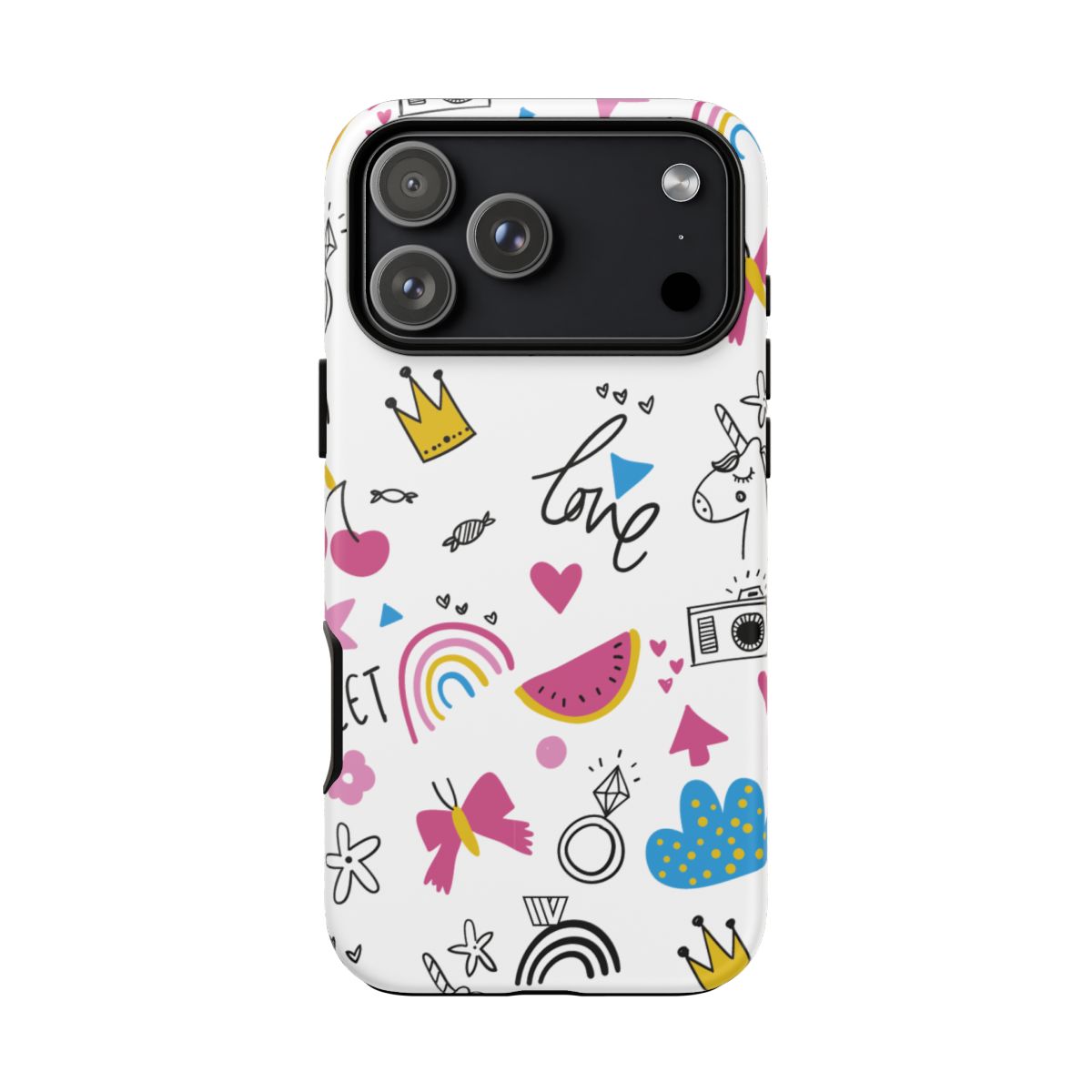 Tough Impact Resistant Phone Case SWEET LOVE