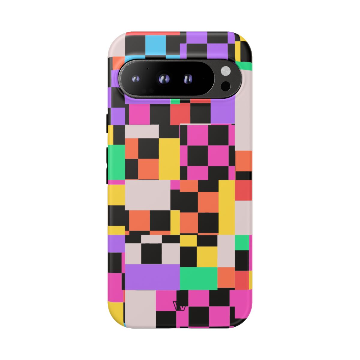 Mashed Up Checkerboard Tough Phone Case