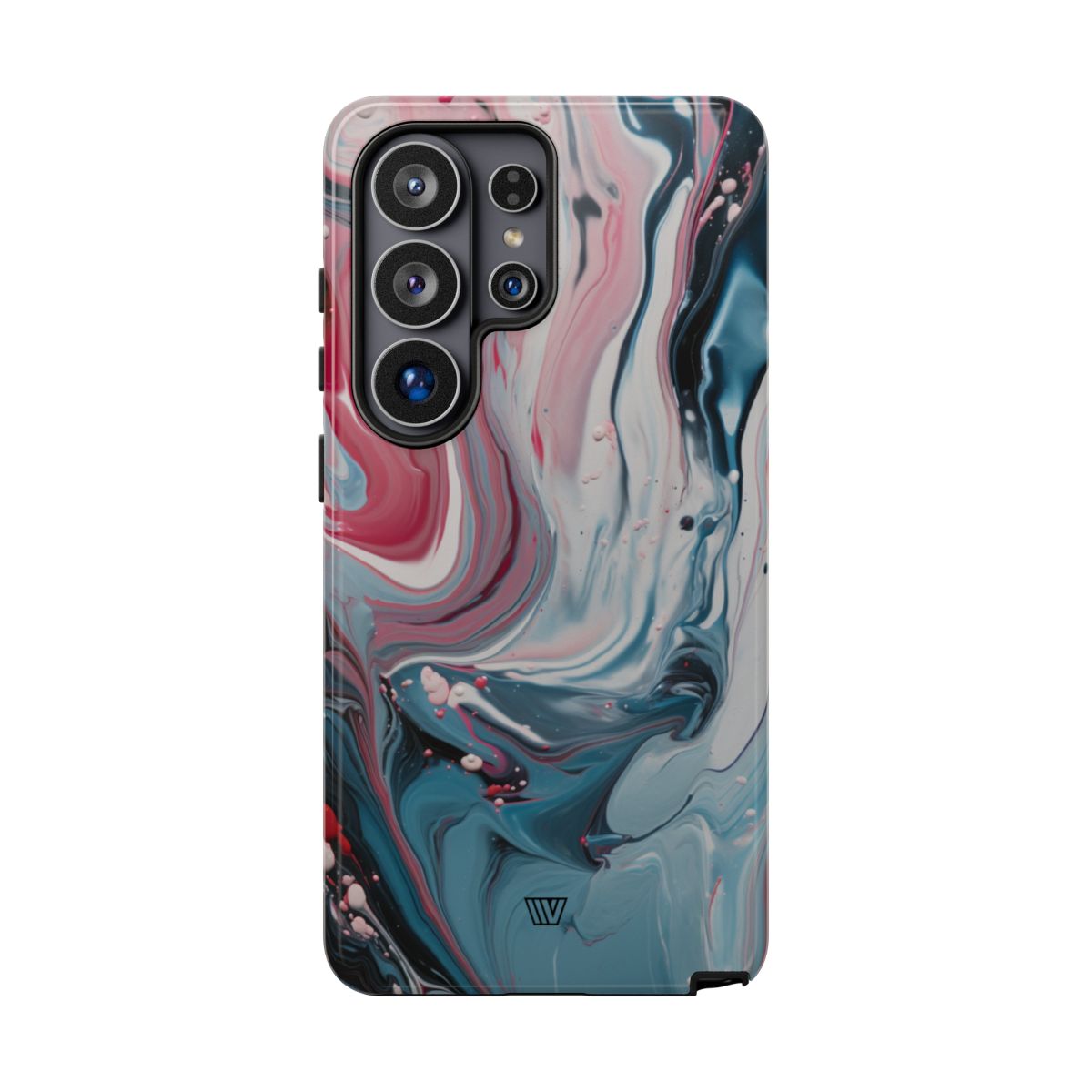 Blue Pastel Swirl Tough Phone Case