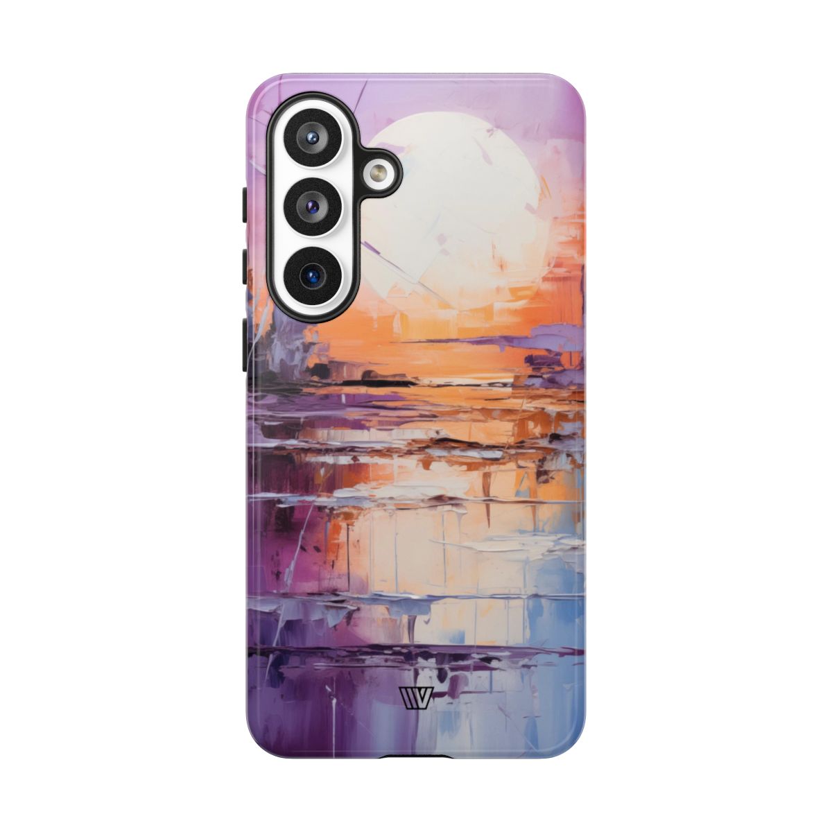 Acrylic Sunset Tough Phone Case Dual-Layer Protection