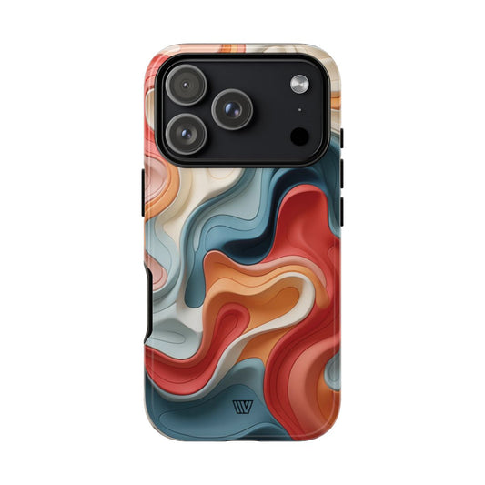 3D Colorful Clay Tough Phone Case