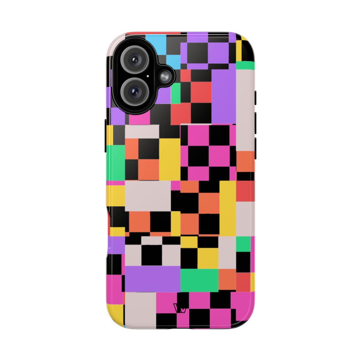 Mashed Up Checkerboard Tough Phone Case