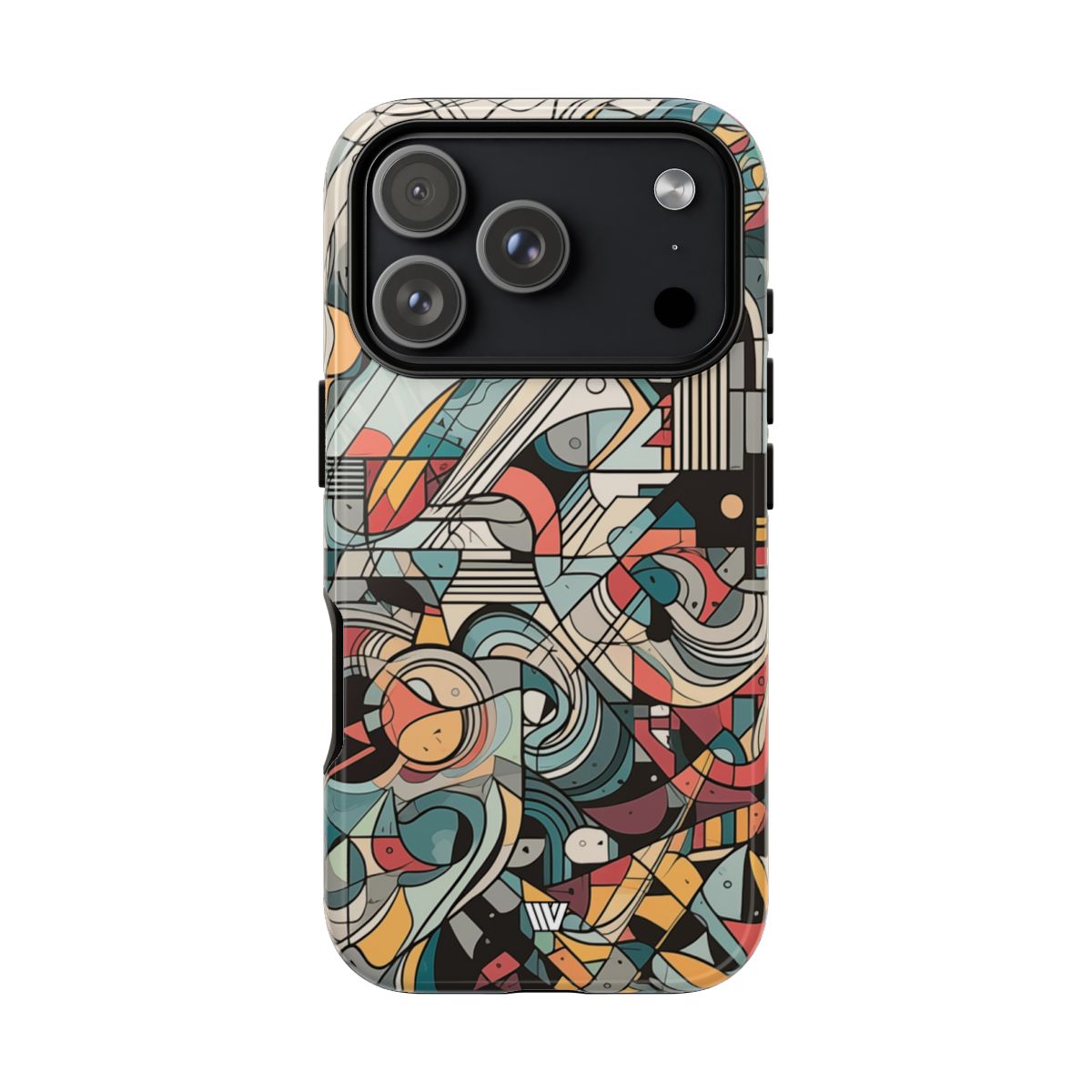 Abstract Doodle #2 Impact-Resistant Tough Phone Case