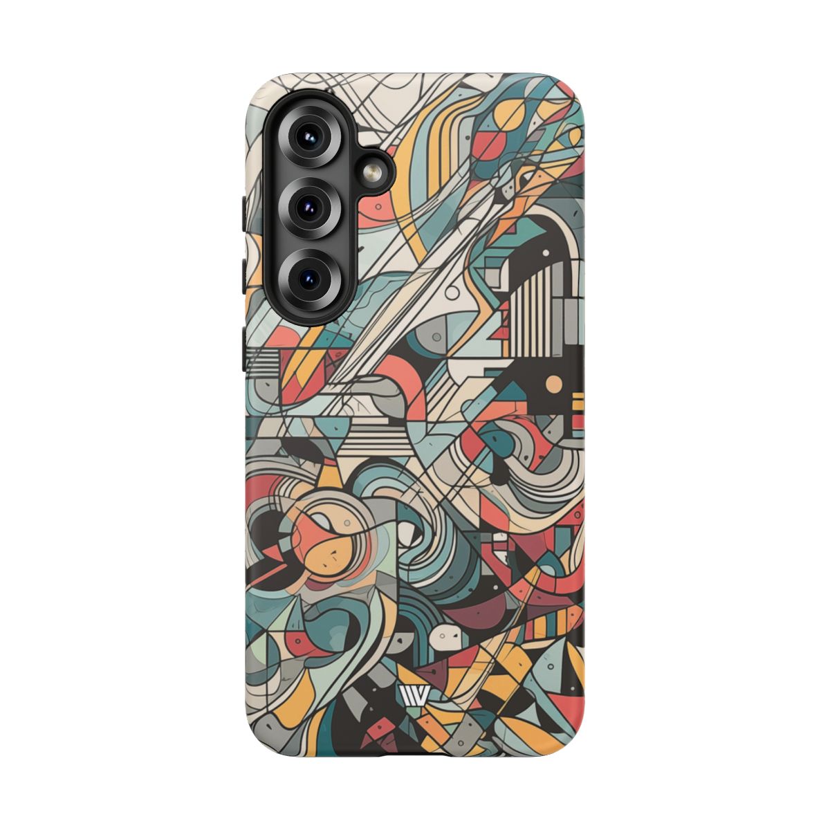Abstract Doodle #2 Impact-Resistant Tough Phone Case