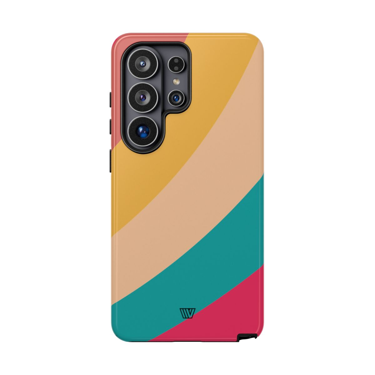 Rainbow Tough Phone Case Durable Impact-Resistant Shell SUMMER BY THE SEA