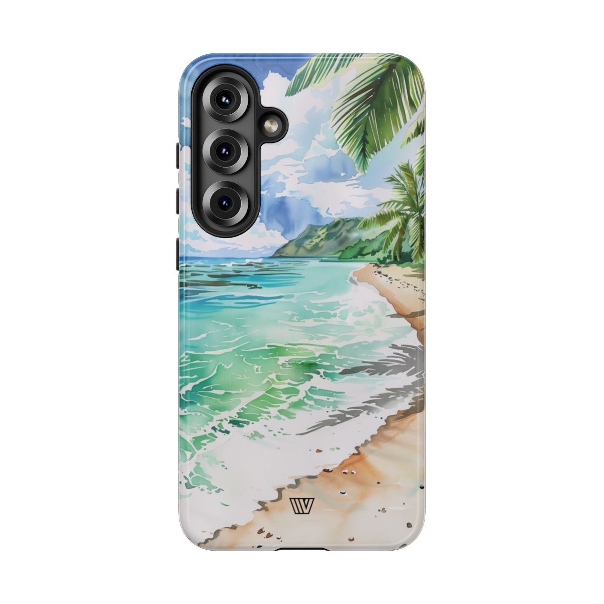 Watercolor Beach Tough Phone Case