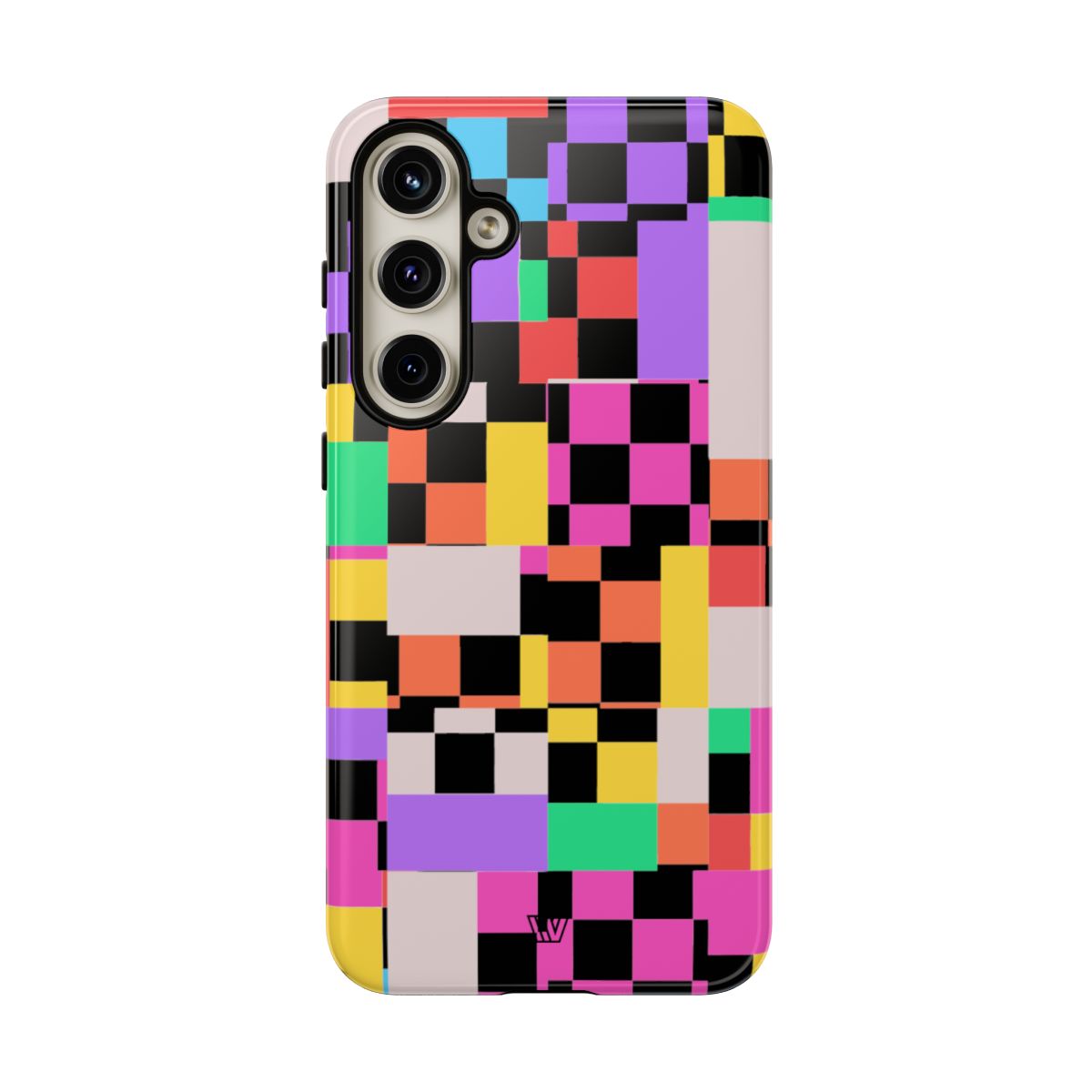 Mashed Up Checkerboard Tough Phone Case