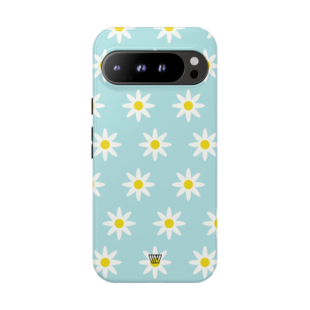 Tough Phone Case Dual Layer Impact Resistant DOODLE DAISY